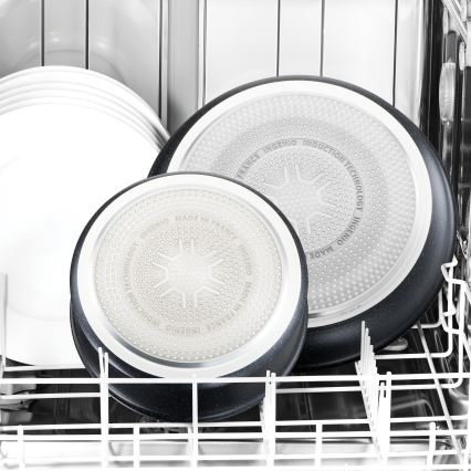 Tefal - 3-teiliges Pfannenset INGENIO BLACK STONE