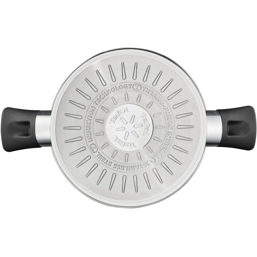 Tefal - 3-teiliges Topfset DELICIOUS aus Edelstahl