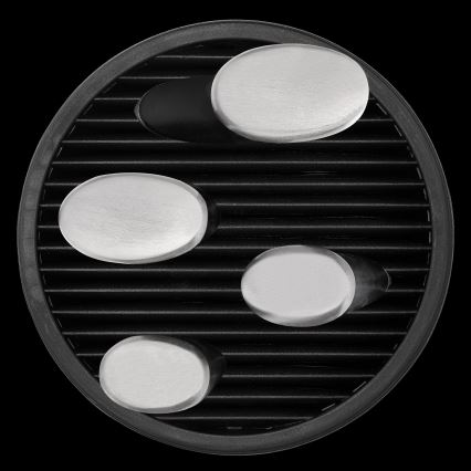 Tefal - 4-teiliges Küchenmesserset ICE FORCE mit Messerblock