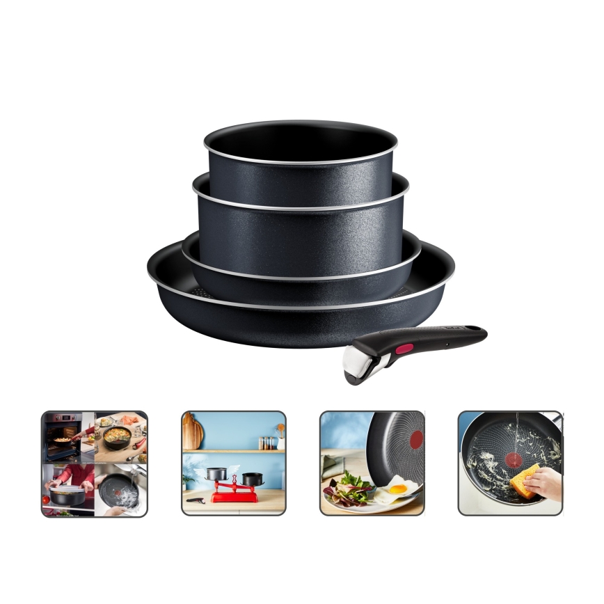 Tefal - 5-teiliges Kochgeschirr-Set INGENIO SO LIGHT
