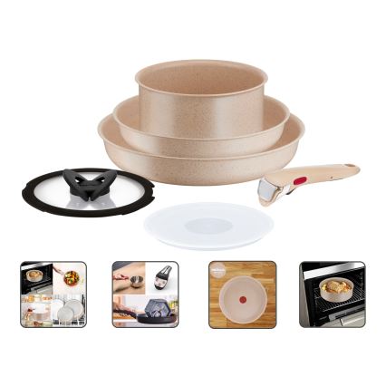 Tefal - 6-teiliges Kochgeschirr-Set INGENIO DELIGHT