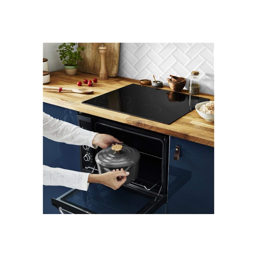 Tefal - Kochtopf mit Deckel AIR 20 cm Anthrazit