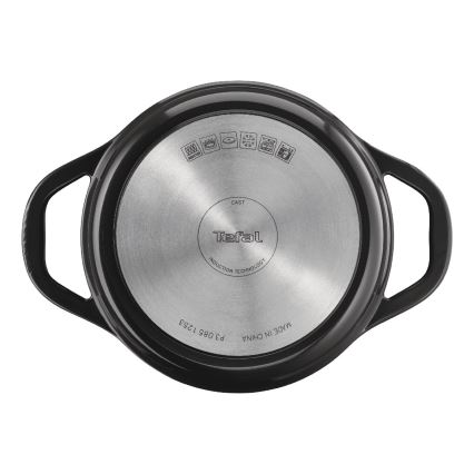 Tefal - Kochtopf mit Deckel AIR 20 cm Anthrazit