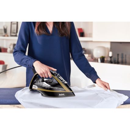 Tefal - Dampfbügeleisen ULTIMATE PURE 3000W/230V golden/schwarz