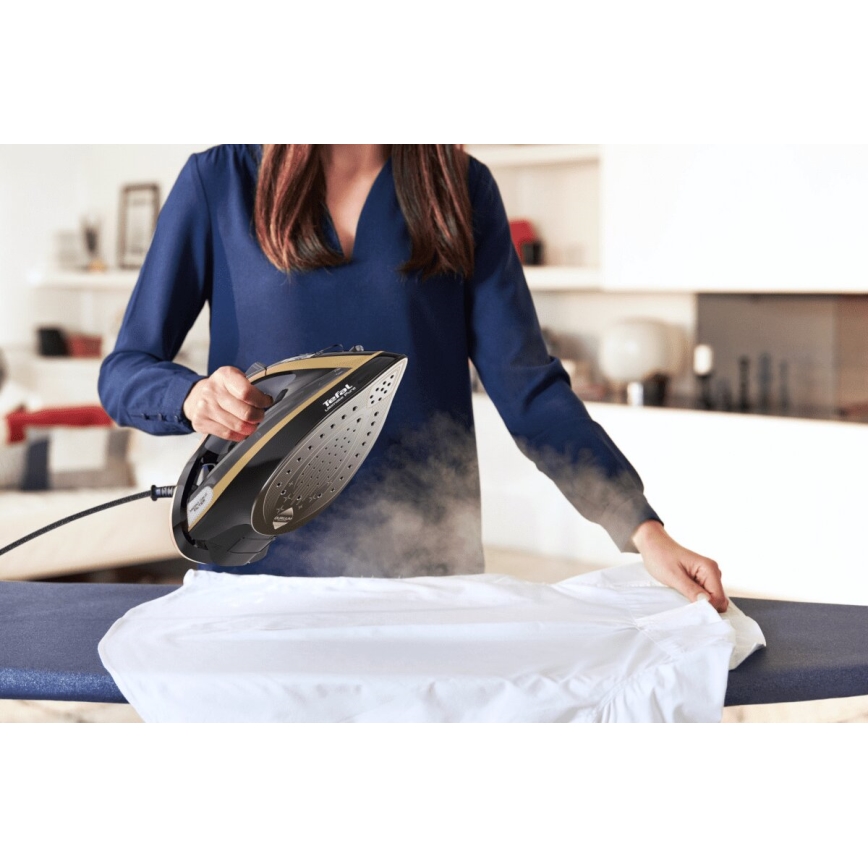 Tefal - Dampfbügeleisen ULTIMATE PURE 3000W/230V golden/schwarz