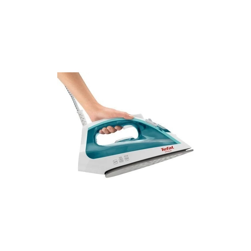 Tefal - Dampfbügeleisen VIRTUO 1800W/230V türkisfarben