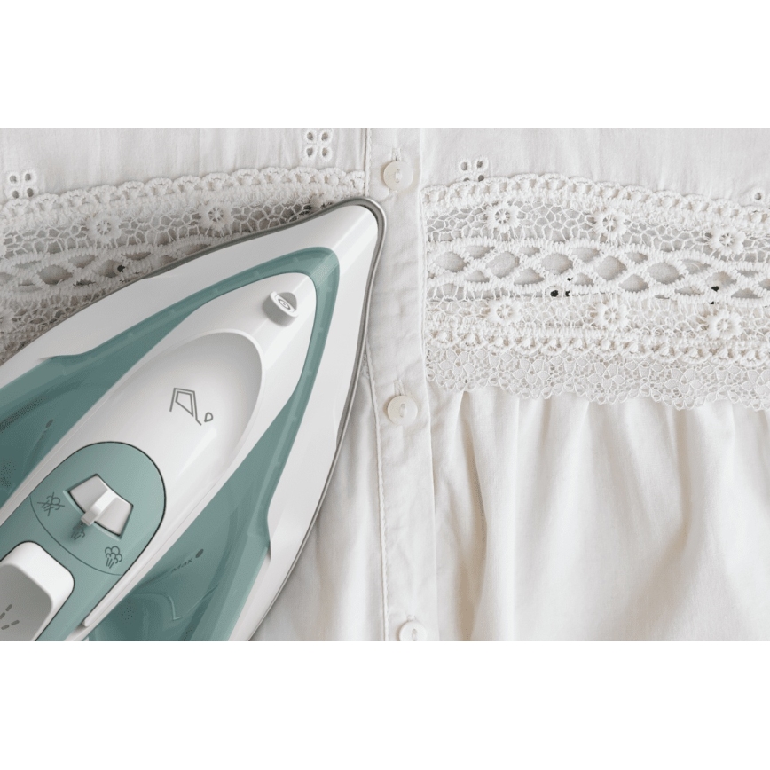 Tefal - Dampfbügeleisen VIRTUO 2000W/230V grün