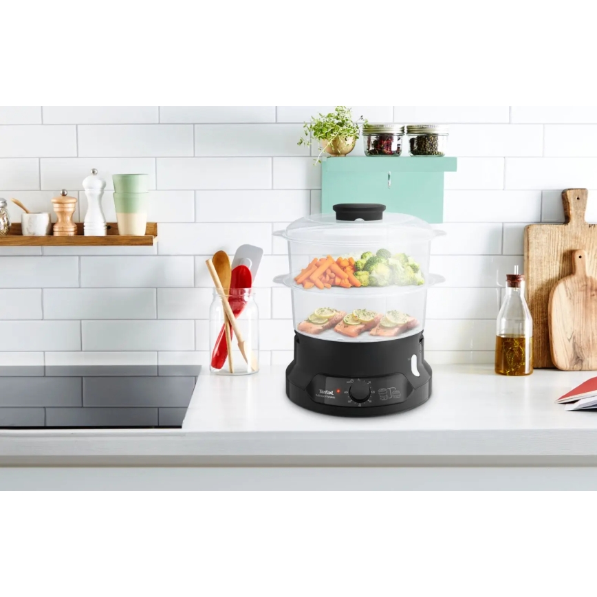 Tefal - Dampfgarer 6 l MINI COMPACT 800 W/230 V