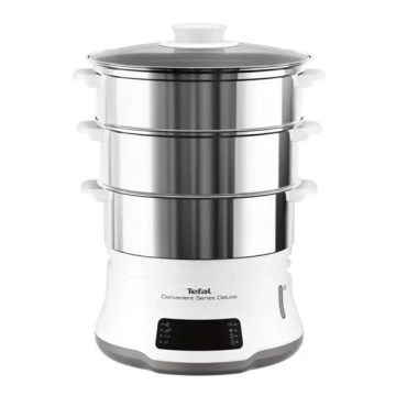 Tefal - Dampftopf CONVENIENT SERIES DELUXE 9l 900W/230V Edelstahl