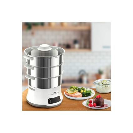 Tefal - Dampftopf CONVENIENT SERIES DELUXE 9l 900W/230V Edelstahl