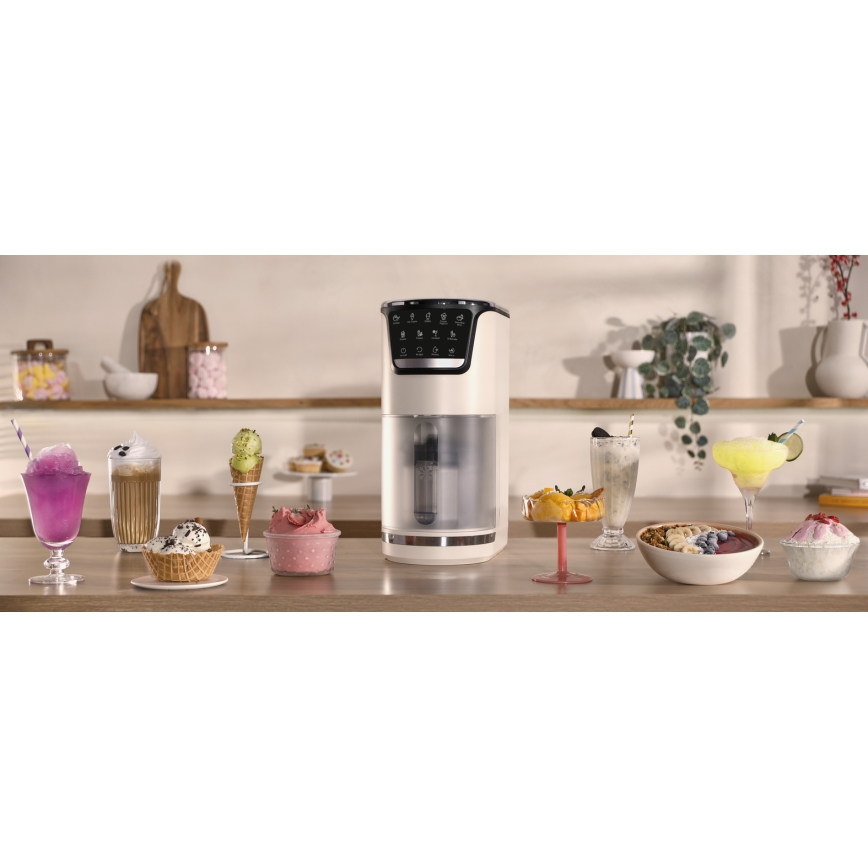 Tefal - Eismaschine DOLCI 6W/230V 1 l beige