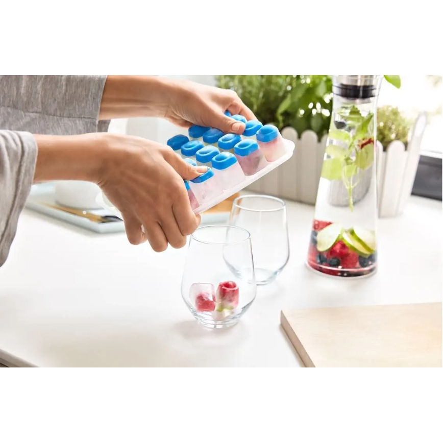 Tefal – Eiswürfelform MASTER SEAL für 24 Würfel, blau