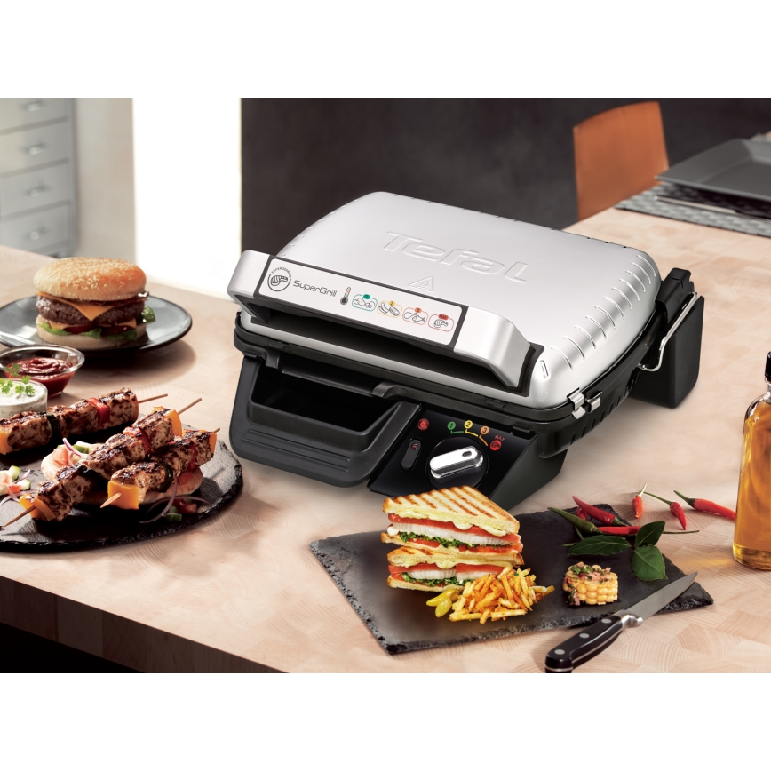 Tefal - Elektrischer Grill OPTIGRILL ELITE 2000W/230V