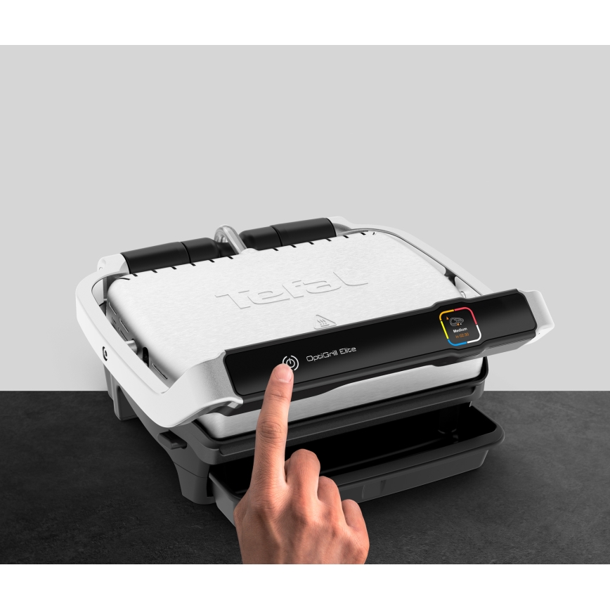 Tefal - Elektrischer Grill OPTIGRILL ELITE 2000W/230V