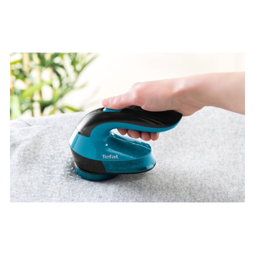 Tefal - Entferner für Flusen LINT 2xAA schwarz/blau