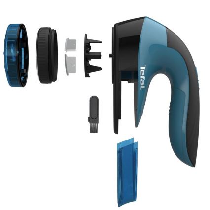 Tefal - Entferner für Flusen LINT 2xAA schwarz/blau