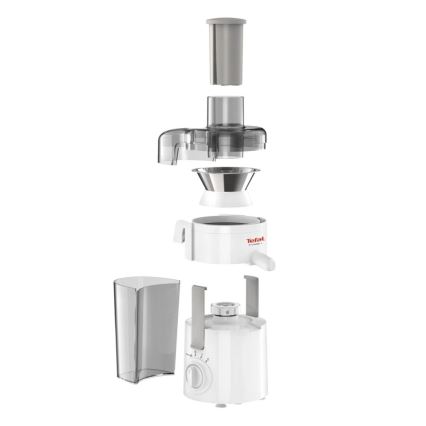 Tefal - Entsafter FRUTELIA PLUS 350W/230V weiß