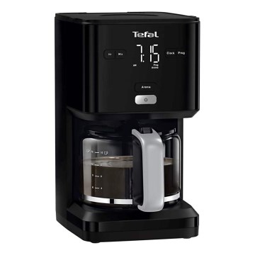 Tefal - Filterkaffeemaschine mit LCD-Anzeige 1000W/230V schwarz