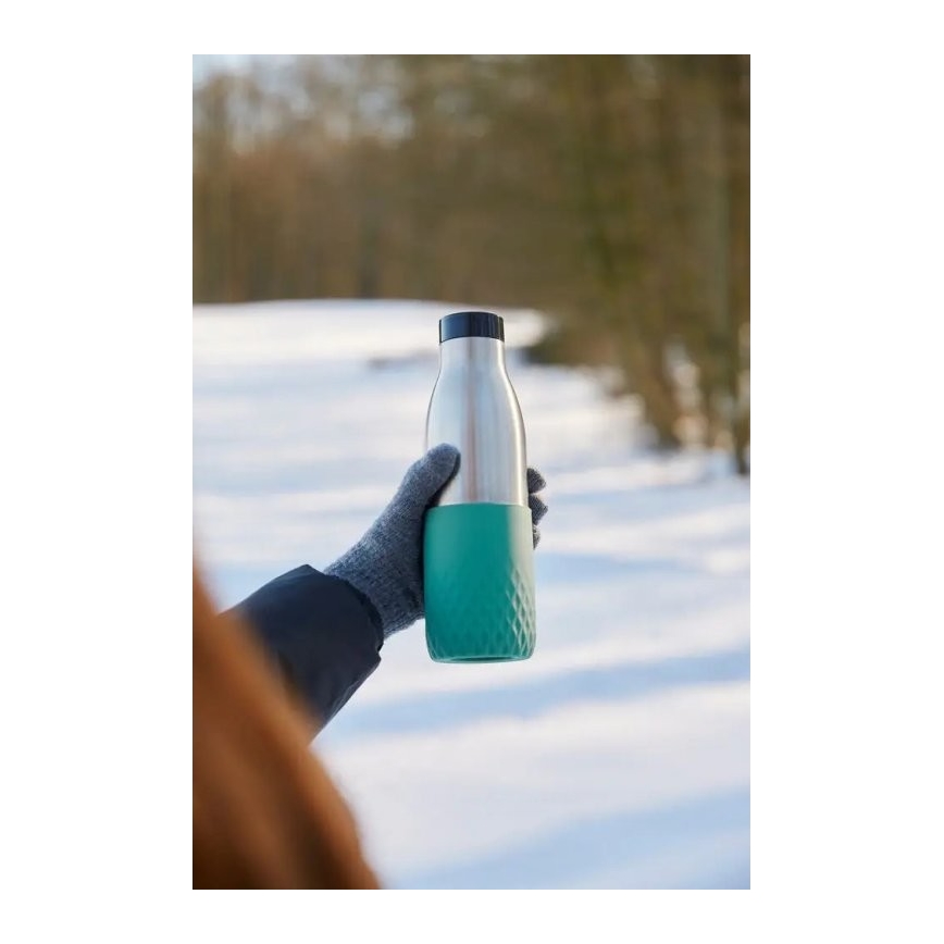 Tefal - Flasche 500 ml BLUDROP Edelstahl/grün