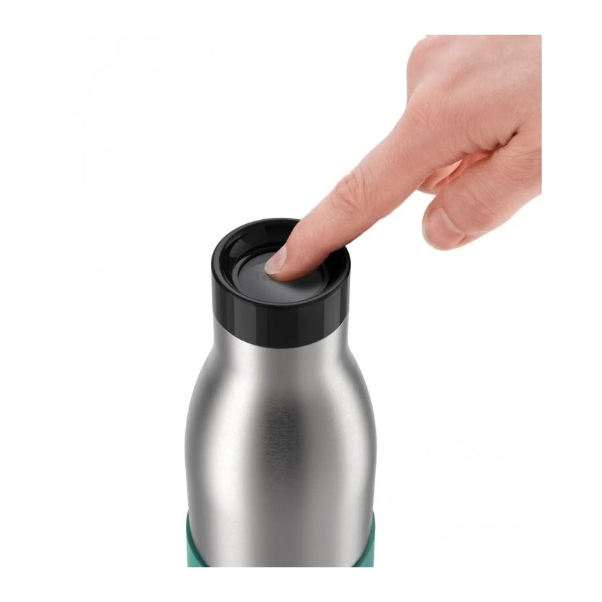 Tefal - Flasche 500 ml BLUDROP Edelstahl/grün