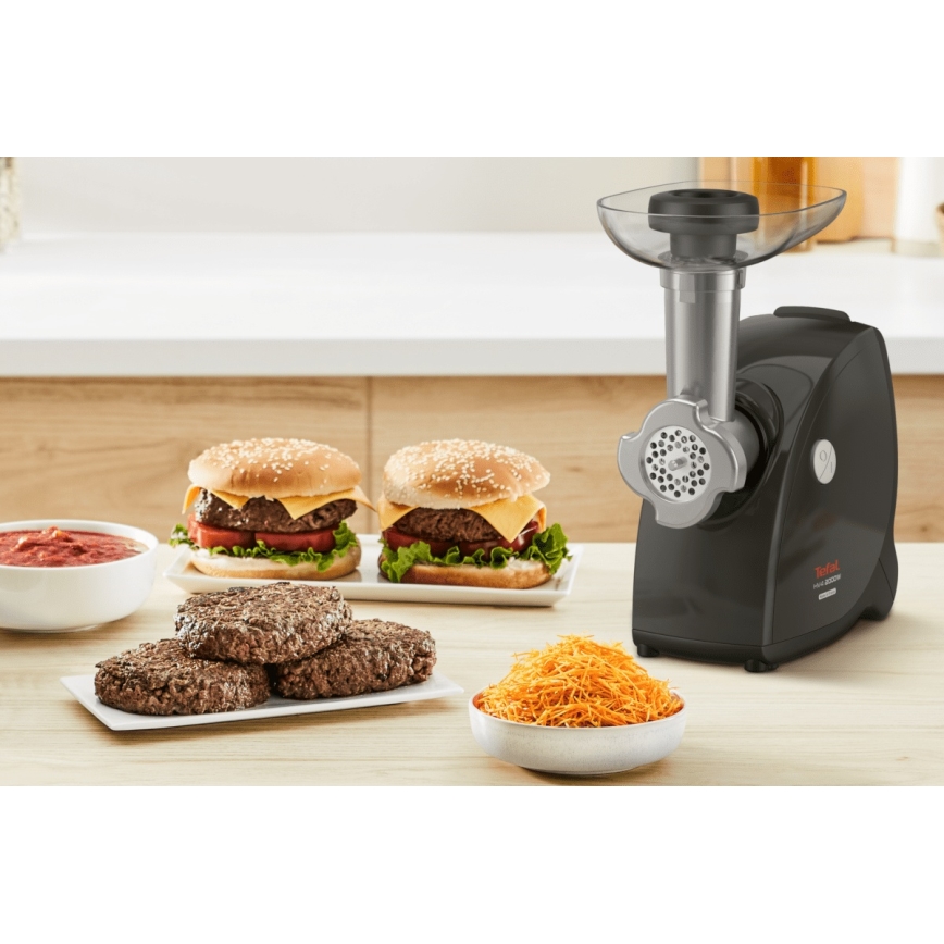 Tefal - Fleischwolf 9in1 2000W/230V schwarz