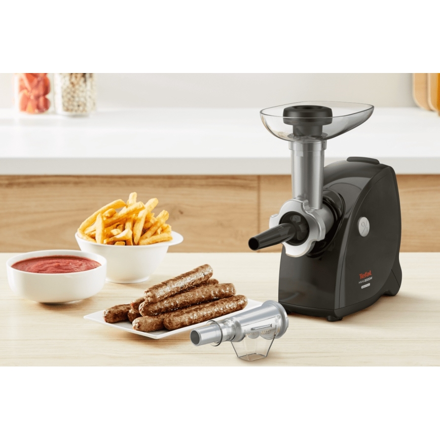 Tefal - Fleischwolf 9in1 2000W/230V schwarz