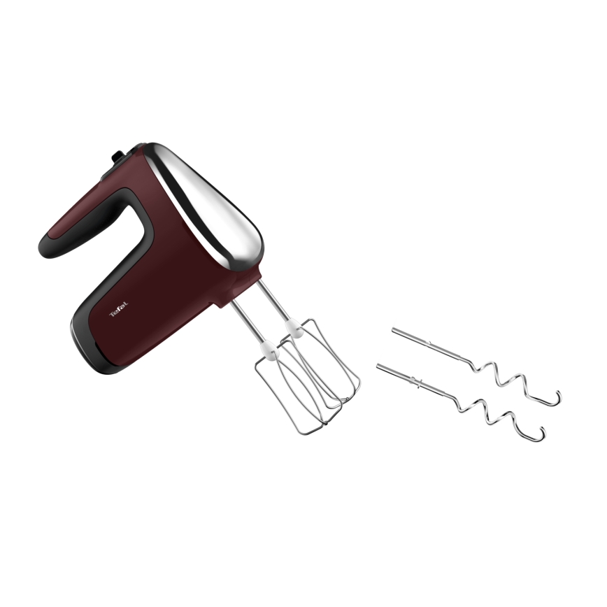 Tefal - Handmixer POWERMIX 600W/230V rot