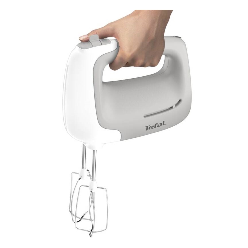 Tefal - Handrührgerät PREP'MIX+ 450W/230V grau/weiß