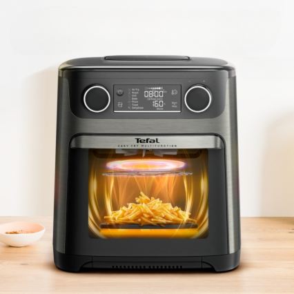 Tefal - Heißluftfritteuse 15 l EASY FRY 9-in-1 1800 W/230 V schwarz