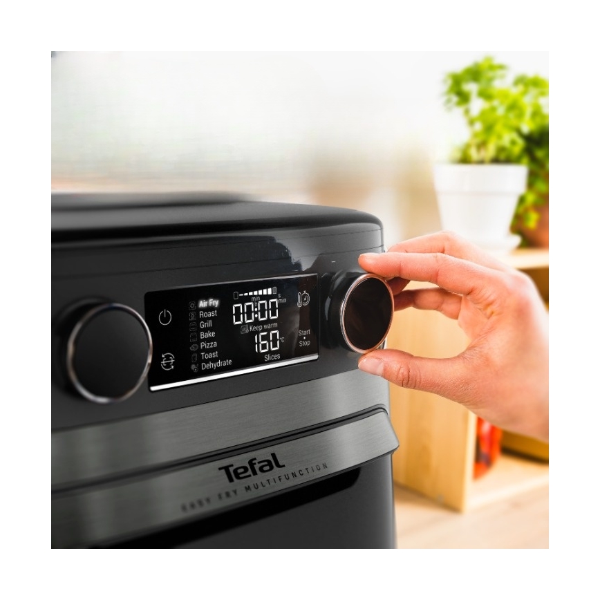 Tefal - Heißluftfritteuse 15 l EASY FRY 9-in-1 1800 W/230 V schwarz