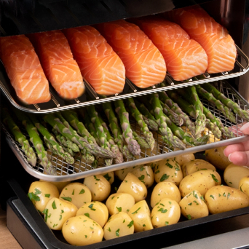 Tefal - Heißluftfritteuse 15 l EASY FRY 9-in-1 1800W/230V