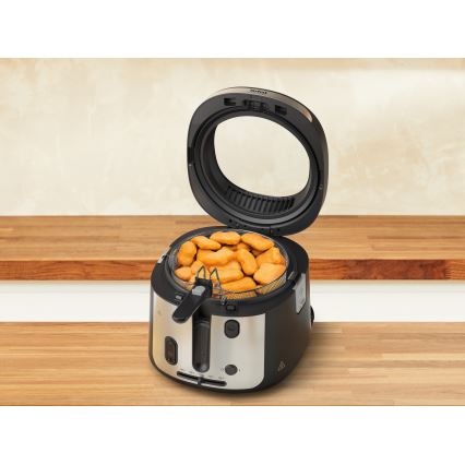 Tefal - Heißluftfritteuse 2,1 l FILTRA VISION+ 1900W/230V