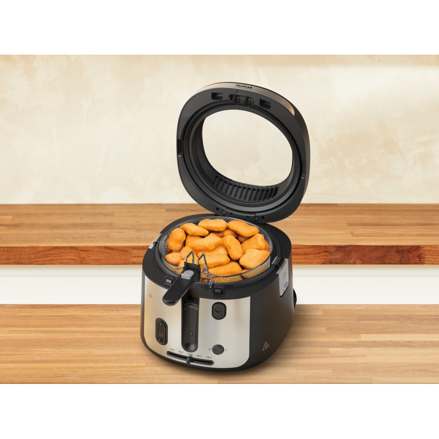 Tefal - Heißluftfritteuse 2,1 l FILTRA VISION+ 1900W/230V