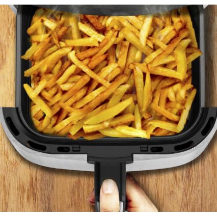 Tefal - Heißluftfritteuse 4,2 l EASY FRY&GRILL 2-in-1 1550W/230V Edelstahl