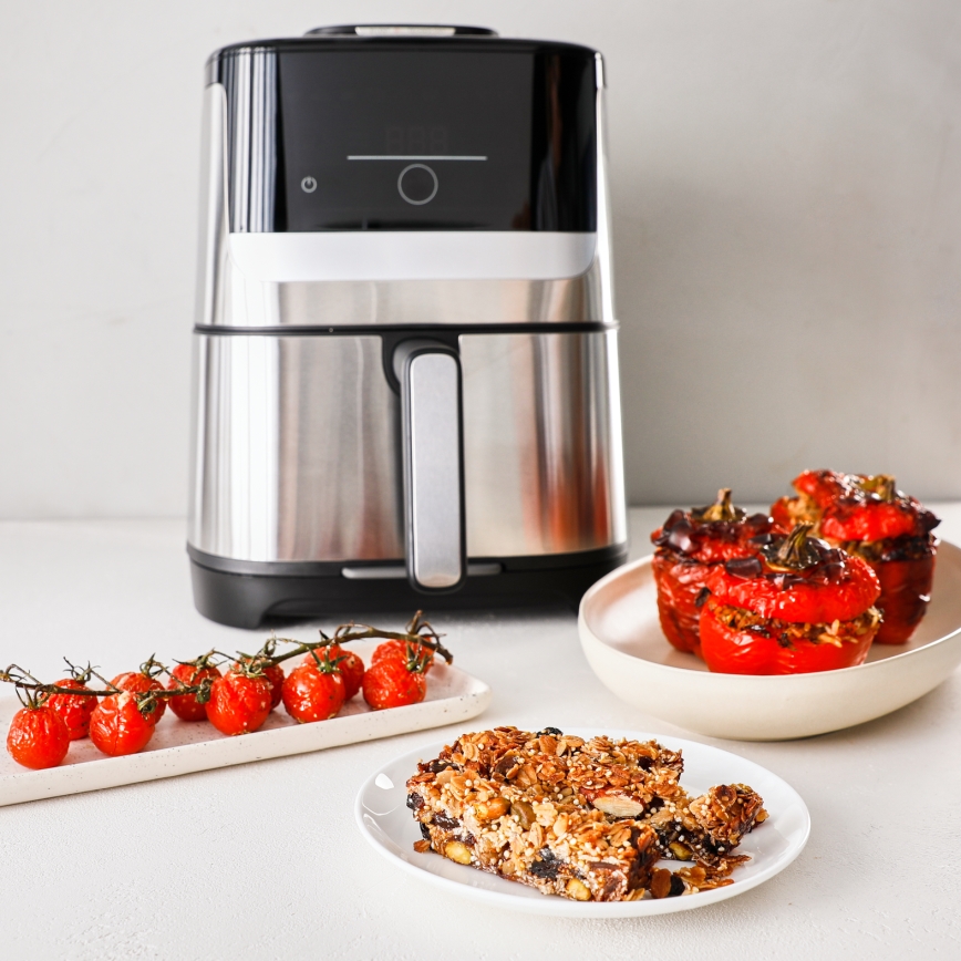 Tefal - Heißluftfritteuse 5 l EASY FRY SILENCE 10-in-1 1400-1670W/230V