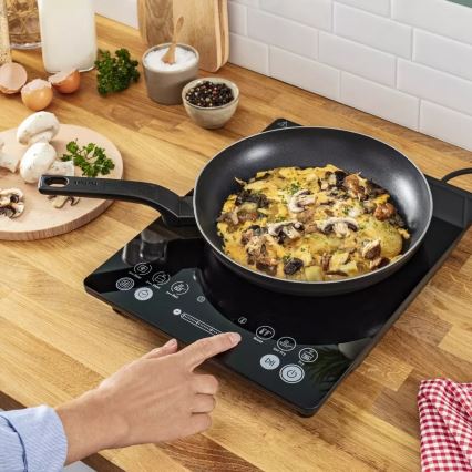 Tefal - Induktionskochplatte EVERYDAY SLIM 2100W/230V schwarz