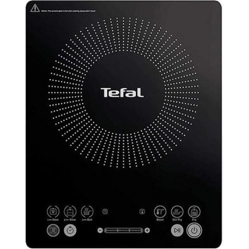 Tefal - Induktionskochplatte EVERYDAY SLIM 2100W/230V schwarz