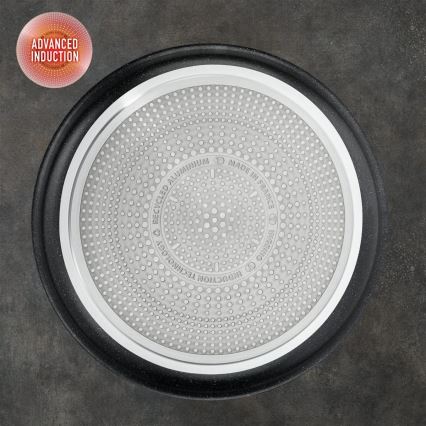 Tefal - 8-teiliges Kochgeschirr-Set INGENIO BLACK STONE