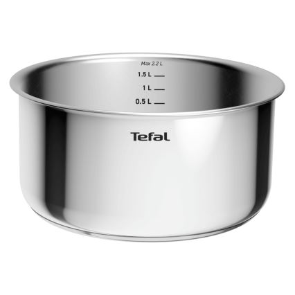 Tefal - INGENIO COOK 15-teiliges Kochgeschirr-Set, Edelstahl