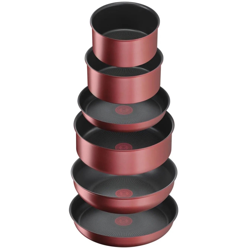 Tefal - 10-teiliges Kochgeschirr-Set INGENIO DAILY CHEF Kupferfarben