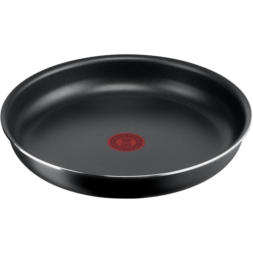 Tefal - 3-teiliges Kochgeschirr-Set INGENIO EASY COOK & CLEAN BLACK