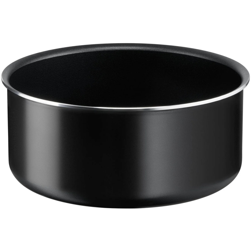 Tefal - 3-teiliges Kochgeschirr-Set INGENIO EASY COOK & CLEAN BLACK