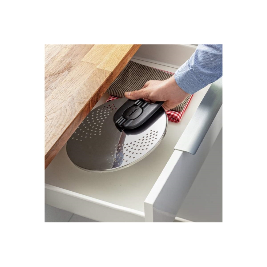 Tefal - Deckel zum Abgießen INGENIO Edelstahl