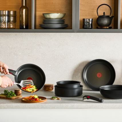 Tefal - INGENIO Excellence Fusion Kochgeschirr-Set, 8-teilig