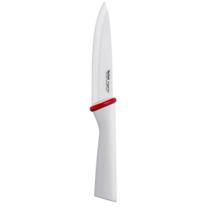 Tefal - Universalmesser aus Keramik INGENIO 13 cm weiß/rot