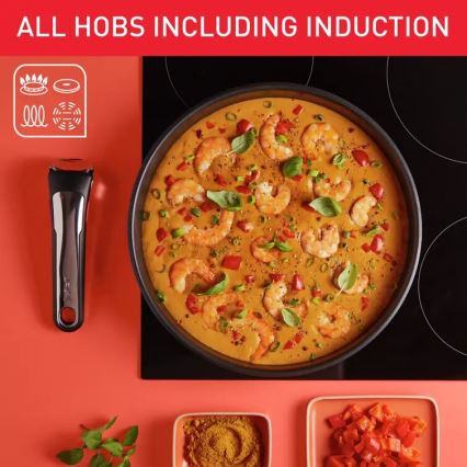 Tefal - 13-teiliges Kochgeschirr-Set INGENIO PREFERENCE ON Edelstahl