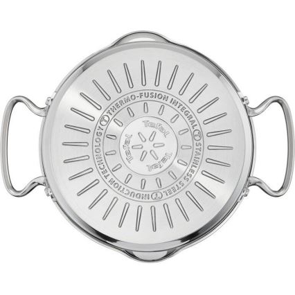 Tefal - Kasserolle mit Deckel DUETTO 18 cm
