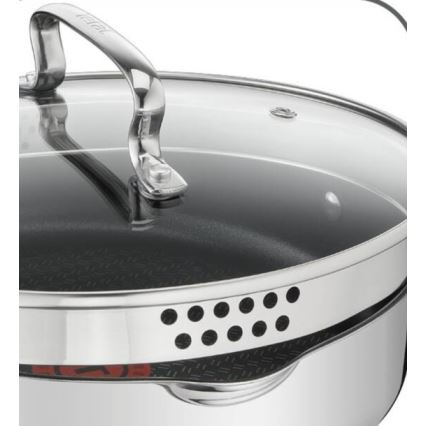 Tefal - Kasserolle mit Deckel DUETTO 18 cm
