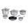 Tefal - Kochgeschirr-Set 10 Stk. DUETTO