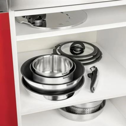 Tefal - Kochgeschirr-Set 4 Stk. INGENIO EMOTION Edelstahl